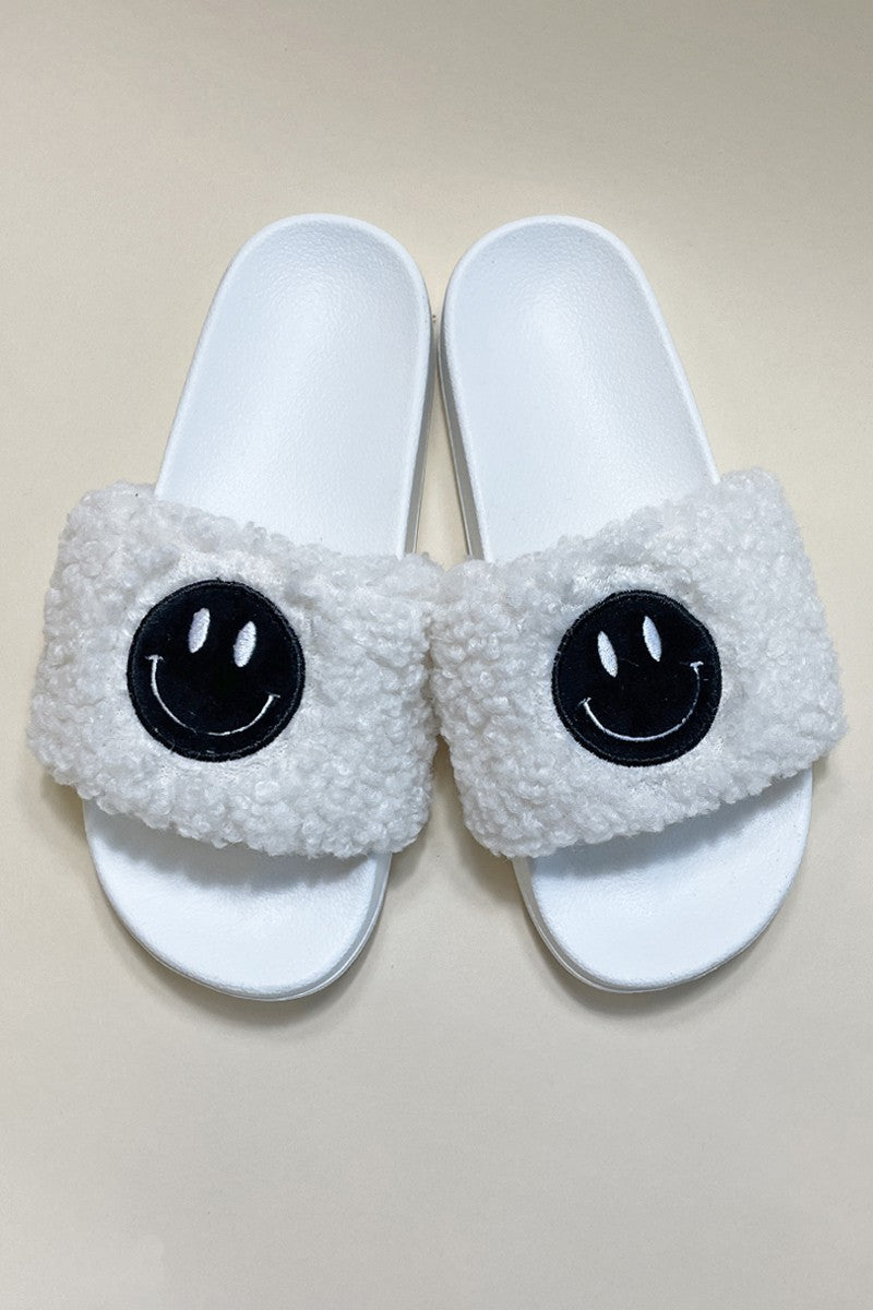 Novelty Sherpa Slides Miss Sparkling